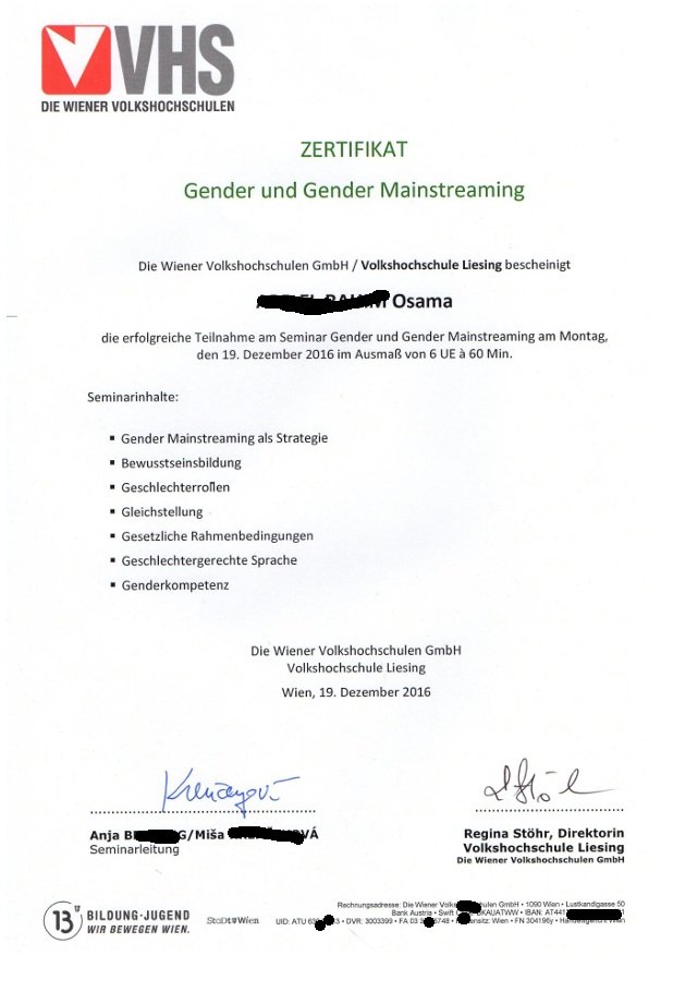 Gender und Gender Mainstreaming